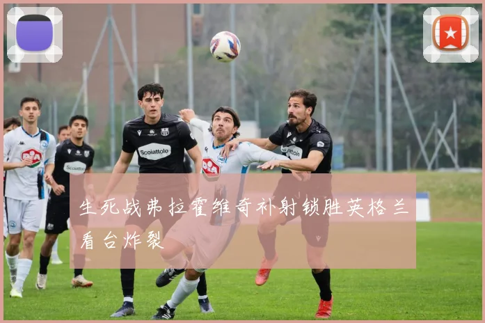 生死战弗拉霍维奇补射锁胜英格兰看台炸裂
